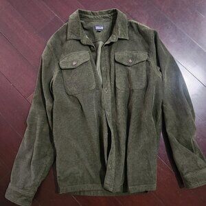 Patagonia Green Corduroy Overshirt